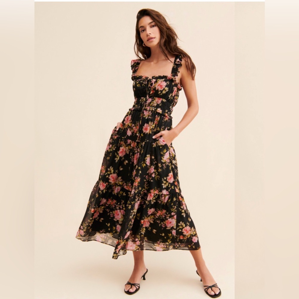 Anthropologie Yumi Kim Libby Dress Floral print XS
